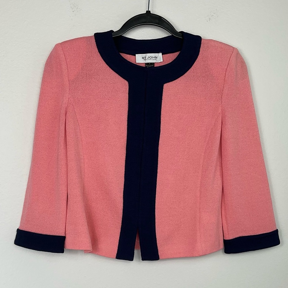 NWT St. John‎ Collection 3/4 Sleeve Vintage Cardigan